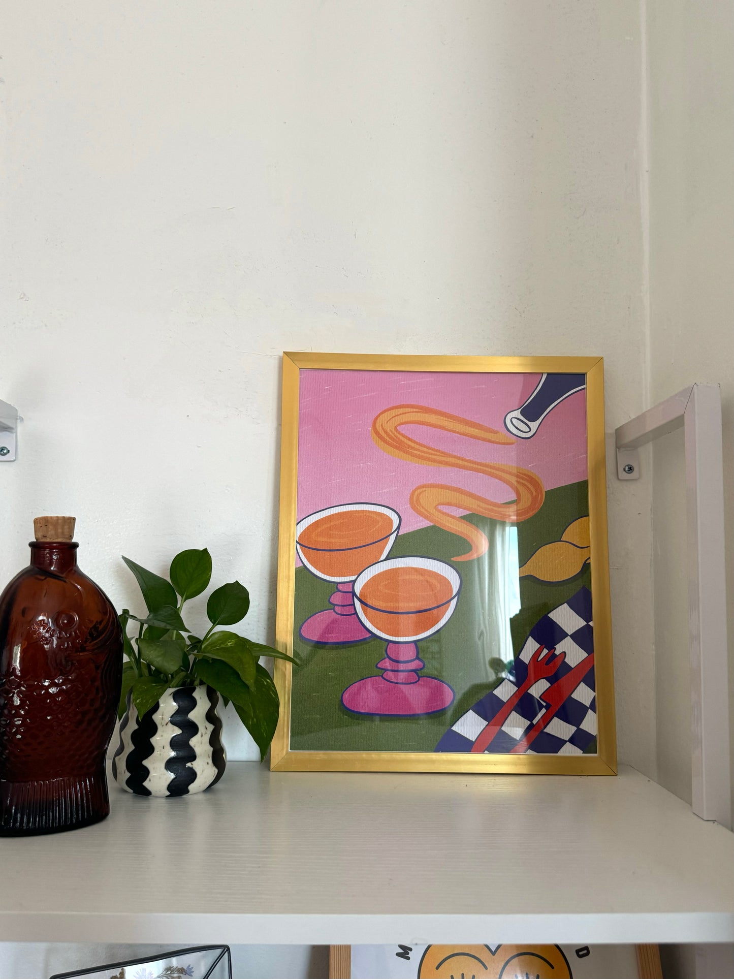 dinner party print 11x14