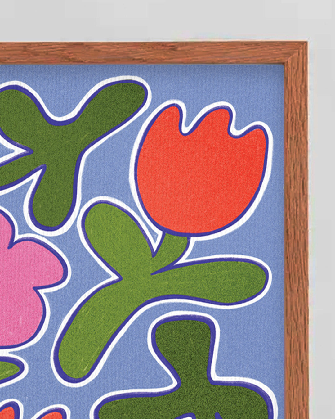 field of flowers print 8x10