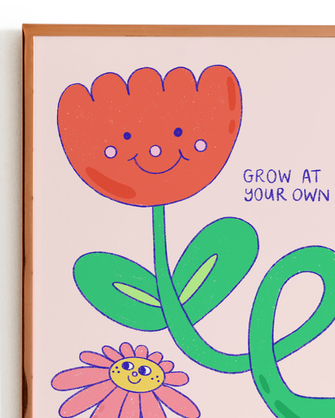 grow at your own pace 8x8 print