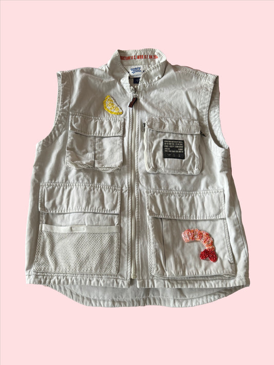 shrimp fishing vest