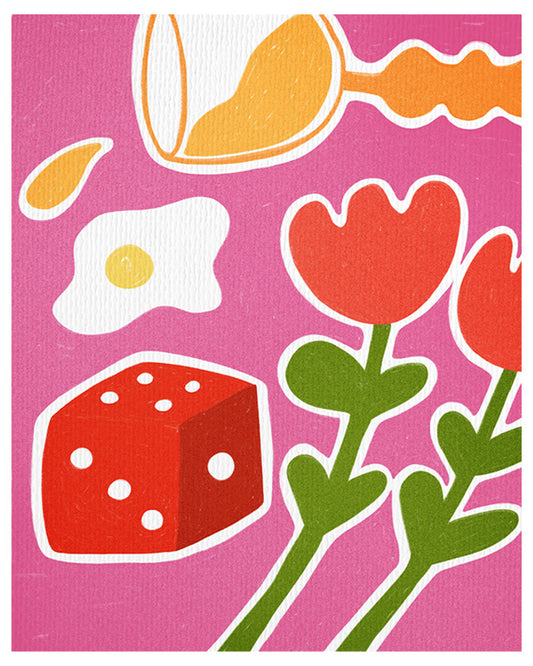 roll the dice print 11x14