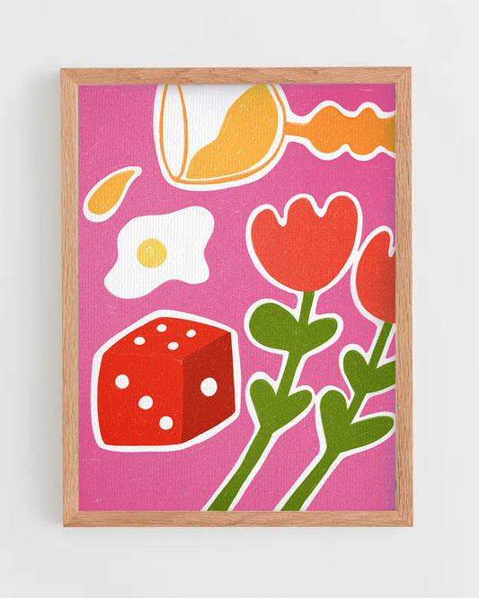 roll the dice print 11x14