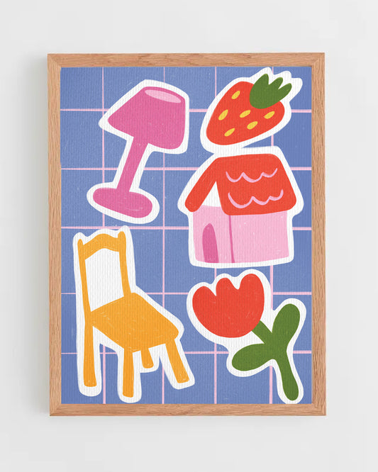 what makes home, home print 11x14